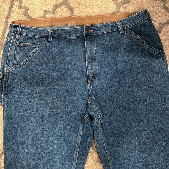 Duluth trading Carpenter jeans size 48 / 34 in EUC big boy jeans - Picture 2 of 9